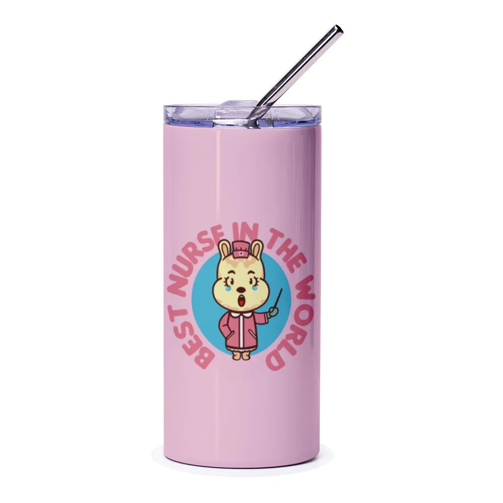 Best Nurse In The World Cute Illustration Tumbler product
