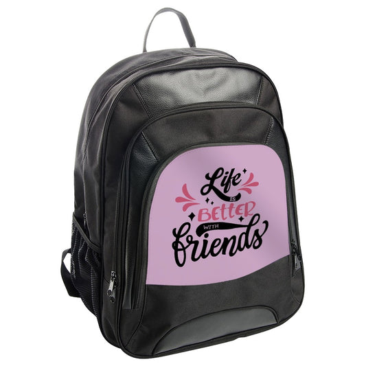 Life is Better with Friends Backpack, Friendship Backpack, Gift for Friends, Best Friends Backpack, Backpack for Girls - Tawshia