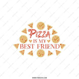 Pizza is My Best Friend Tote Bag, Foodie Gift, Pizza Lover, Funny Tote Bag, Novelty Bag, Everyday Bag, Casual Tote, Cute Tote Bags - Tawshia