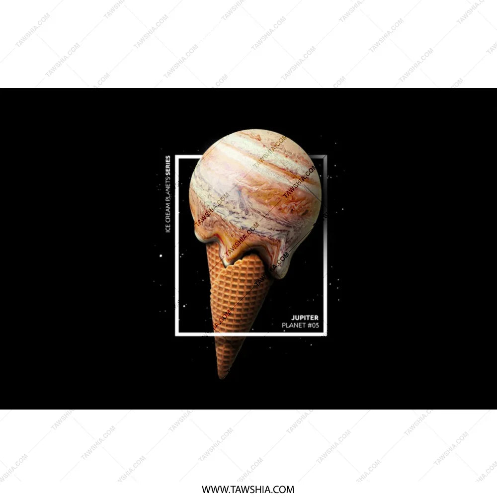 Ice Cream Galaxy Art Series Jupiter product type
