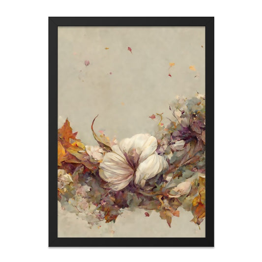 Magnolia Flower Wall Art, Floral Painting Print, Botanical Home Decor, Neutral Color Art, Elegant Wall Decor, Trending Art - Tawshia
