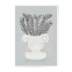 Fern Photographic Print, Botanical Art Print, Urn Still Life, Minimalist Wall Art, Home Decor, Unique Gift, Stylish Art - Tawshia