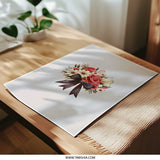Floral Bouquet Photographic Prints, Rose and Daisy Art, Romantic Home Decor, Elegant Wall Art, Flower Gift Idea - Tawshia