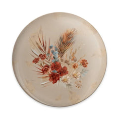 Botanical Pinback Button, Floral Bouquet, Boho Chic, Autumn Hues, Trendy Accessory, Aesthetic Pin - Tawshia