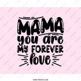 Mama Mouse Pad, Forever Love, Gift For Mom, Mother's Day, Mom Mousepad, Gift For Her, Cute Mousepad, Desk Decor, Office Decor - Tawshia