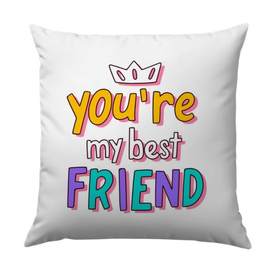 Best Friend Pillow Gift, Friendship Pillow, Bestie Decor, Best Friend Ever, Decorative Pillow, Cute Throw Pillow, BFF Gift - Tawshia