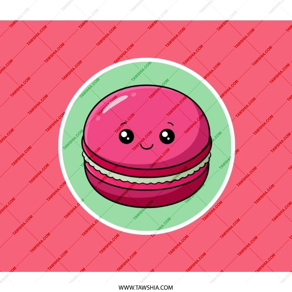 Macaron Backpack, Cute Food Backpack, Kawaii Backpack, Trendy Bookbag, Unique Backpack, Gift For Her, Sweet Treat Backpack, Girl Backpack - Tawshia