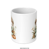 Cozy Reading Nook Mug, Fall Decor, Autumn Vibes, Pumpkin Spice, Book Lover Gift, Window Seat Mug, Literary Mug, Home Decor, Warm Drink Mug - Tawshia