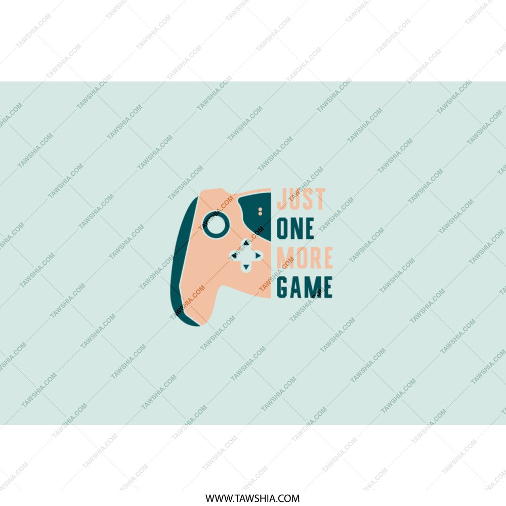 Gamer Tumbler, Just One More Game Gift, Gaming Lover Gift, Video Game Tumbler, Funny Gamer Quote Cup, Gift for Gamers, Personalized Tumbler - Tawshia
