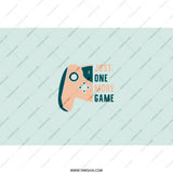 Gamer Tumbler, Just One More Game Gift, Gaming Lover Gift, Video Game Tumbler, Funny Gamer Quote Cup, Gift for Gamers, Personalized Tumbler - Tawshia