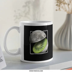 Moon and Kiwi Creative Mug Design product type