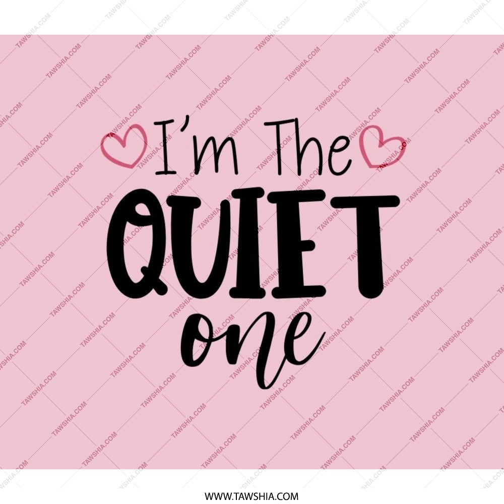 I am The Quiet One Backpack, Introvert Backpack, School Backpack, College Backpack, Funny Backpack, Pink and Black Backpack, Novelty - Tawshia