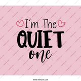 I am The Quiet One Backpack, Introvert Backpack, School Backpack, College Backpack, Funny Backpack, Pink and Black Backpack, Novelty - Tawshia