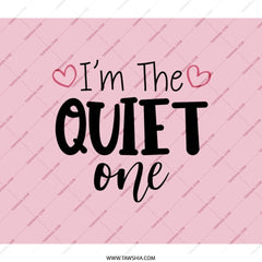 I am The Quiet One Backpack, Introvert Backpack, School Backpack, College Backpack, Funny Backpack, Pink and Black Backpack, Novelty - Tawshia