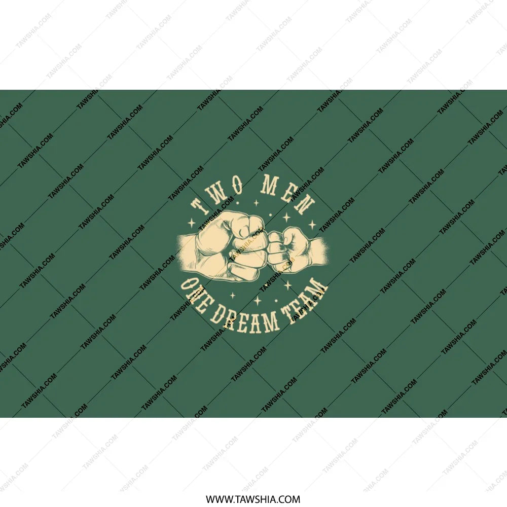 Two Men One Dream Team Shirt Fist Bump Product