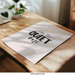 I'm The Quiet One Photographic Prints, Minimalist Art, Wall Decor, Trendy Room Decor, Gift Idea, Home Decor, Wall Art Prints - Tawshia