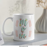Floral Mom Mug, Mother's Day Gift, Cute Mom Mug, Flower Mug, Gift For Her, Birthday Gift, Mom Gift Idea - Tawshia