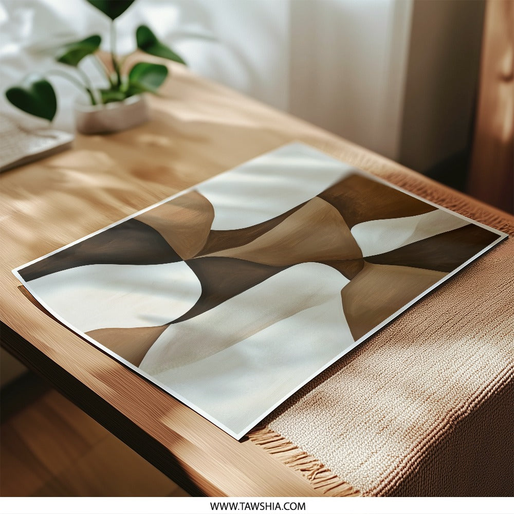 Abstract Photographic Prints, Modern Art Decor, Neutral Tones Art, Minimalist Wall Art, Home Decor Prints - Tawshia