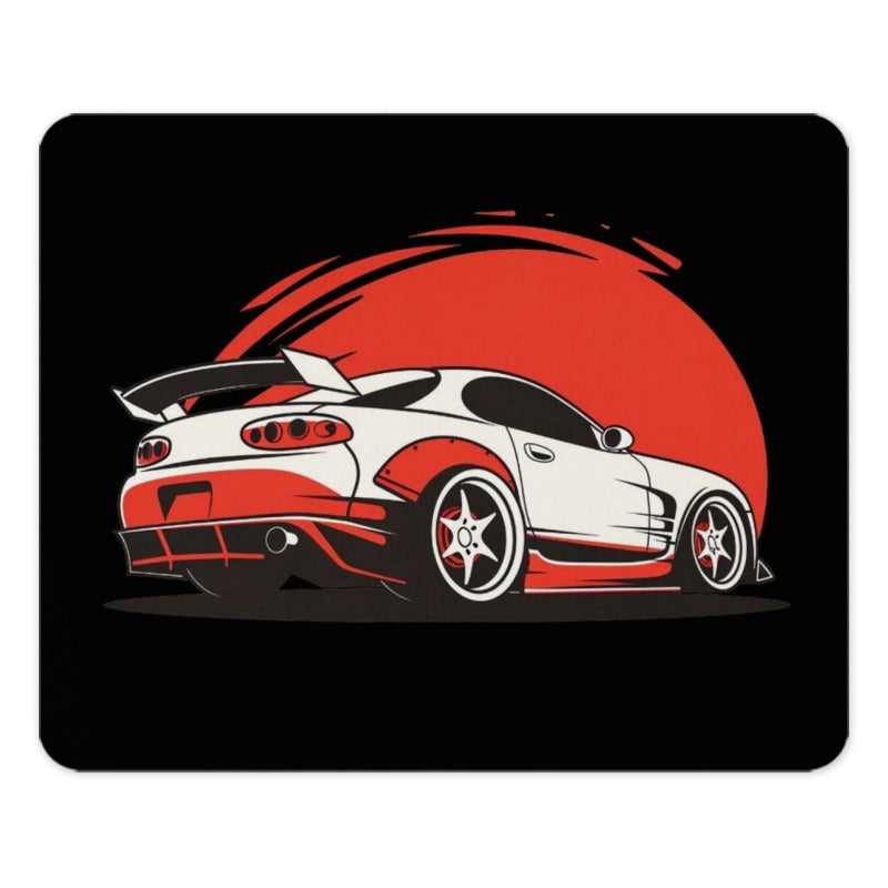 JDM Car MousePad, Japanese Sport Car, Tuner Car, Supra Art, Car Enthusiast Gift, Racing Car, Drift Car Desk Decor, Automotive Gift - Tawshia