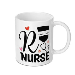 Registered Nurse Mug, Medical Worker Gift, Nurse Graduation Gift, Nurse Coffee Mug, RN Appreciation Gift, Future Nurse Mug, Nurse Gift Idea - Tawshia