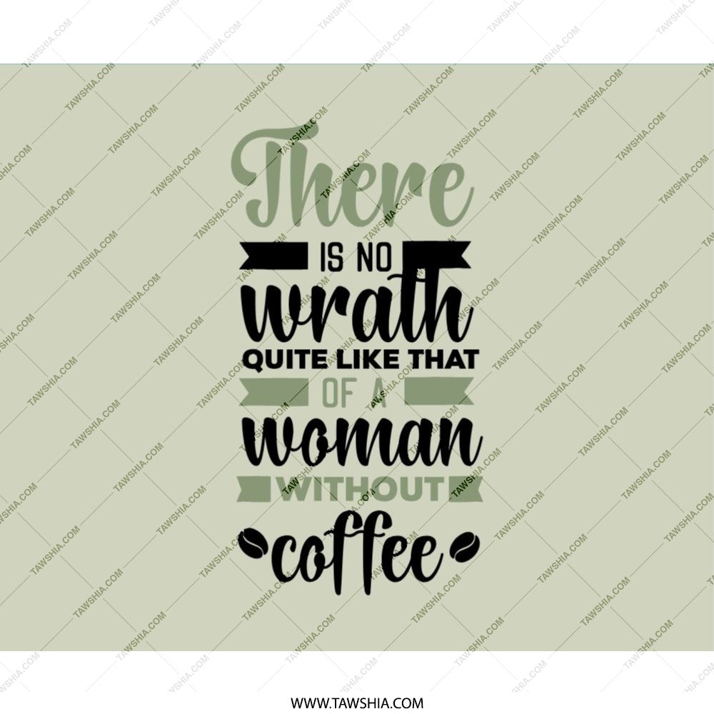 Wrath Of Woman Mouse Pad, Coffee Lover, Funny Quote, Unique Gift Idea, Novelty Mousepad, Office Decor, For Her, Sarcastic, Woman Gift - Tawshia