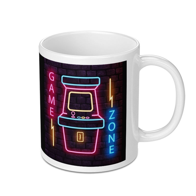 Game Zone Neon Retro Arcade Design Mug product