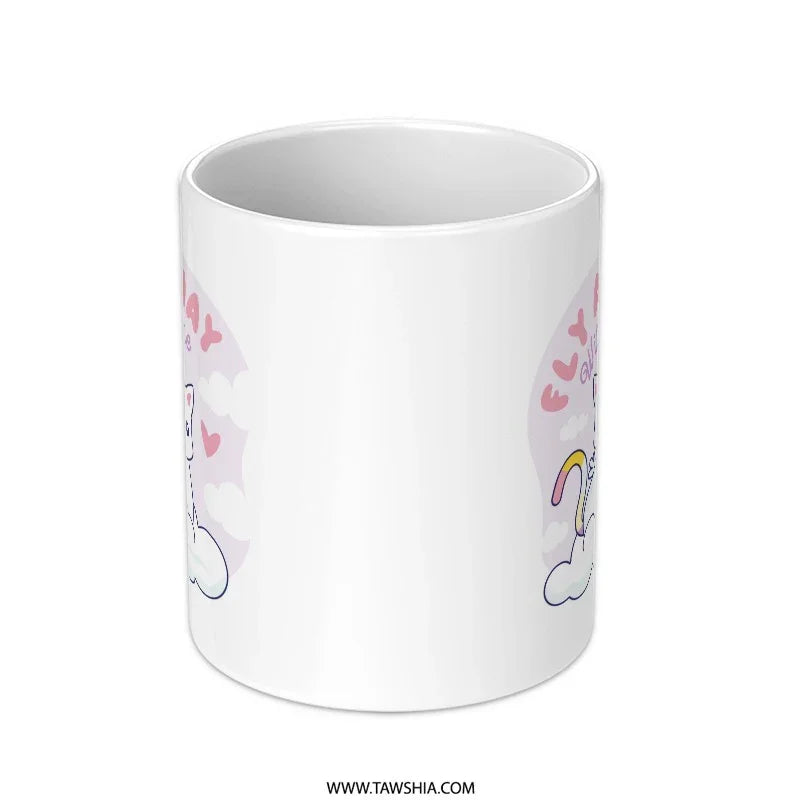 Fly Away Unicorn Cloud Design Mug product