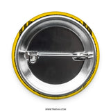 Nassrawi Fan Pinback Button, Football Soccer Supporter, Club Pride, Sports Team, Yellow Badge, Gift for Fan, Arabic Text, Saudi Arabia - Tawshia