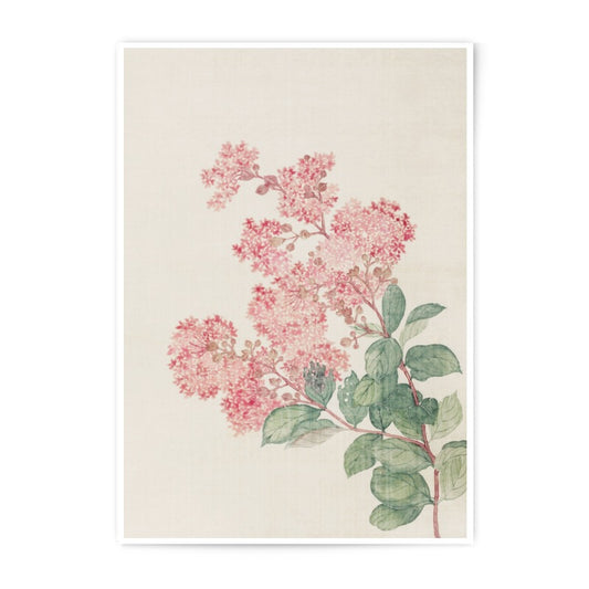 Pink Lilac Photographic Print, Floral Wall Art, Botanical Decor, Vintage Flower Print, Elegant Home Decor, Floral Photography - Tawshia
