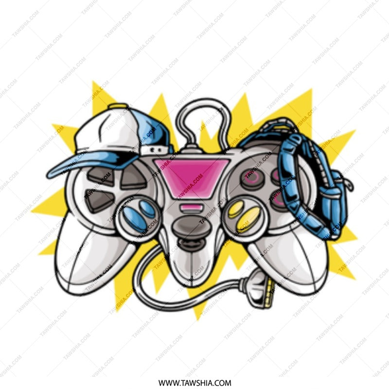 Unique Art Graphic Design Video Game Controller product