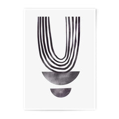 Abstract Art Photographic Print, Minimalist Wall Art, Geometric Shapes Print, Modern Home Decor, Line Art Print - Tawshia