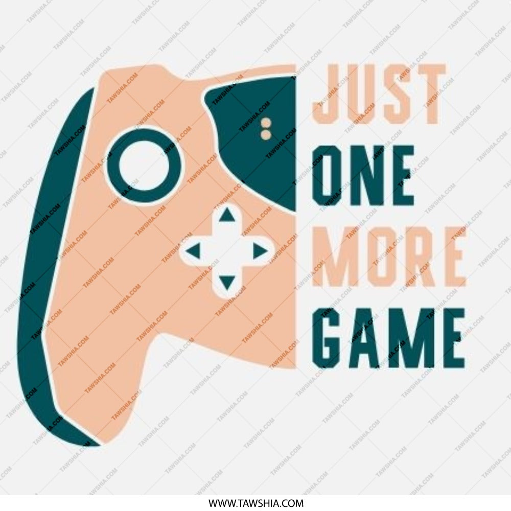 Just One More Game Pinback Button, Gamer Gift Button, Video Game Lover Button, Gaming Accessories, Funny Gamer Button, Gift for Gamers - Tawshia