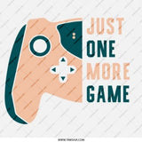 Just One More Game Pinback Button, Gamer Gift Button, Video Game Lover Button, Gaming Accessories, Funny Gamer Button, Gift for Gamers - Tawshia