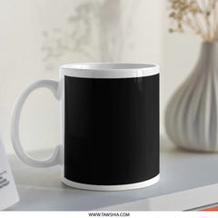 Solid Black Modern Design Mug product