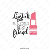 Lipstick Pocket Mirror, Girls Best Friend Mirror, Makeup Mirror, Cosmetic Mirror, Compact Mirror, Gift for Her, Cute Mirror - Tawshia