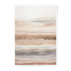 Abstract Landscape Photographic Print, Neutral Tone Wall Art, Modern Art Print, Minimalist Decor, Elegant Home Decor, Fine Art Print - Tawshia