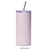 Pink Milkshake Tumbler, Cherry Topped Drinkware, Sweet Treat Tumbler, Cute Straw Cup, Summer Sipping, Travel Mug, Gift Idea - Tawshia