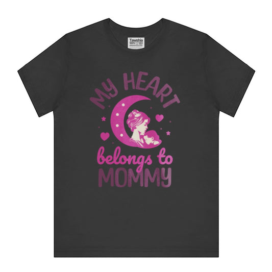 My Heart Belongs To Mommy Graphic Tee product