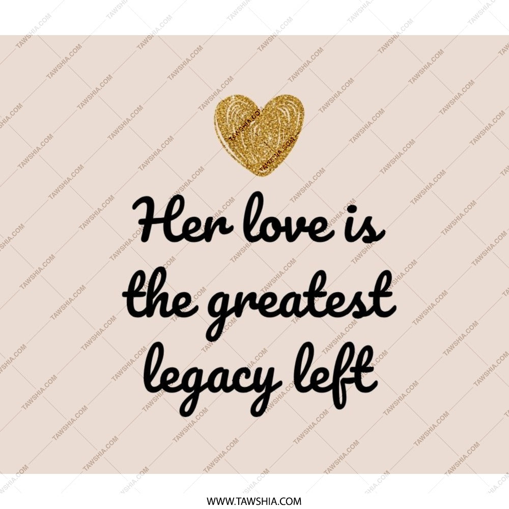 Her Love Backpack, Legacy Gift, Heart Backpack, Mom Backpack, Gift for Her, Inspirational Backpack, Stylish Bookbag - Tawshia