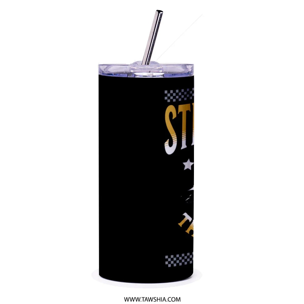 Stylish Racing Themed Drinkware Tumbler product