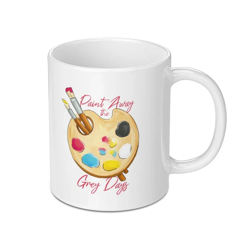 Paint Away the Grey Days Artwork Coffee Mug product