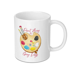 Paint Away the Grey Days Artwork Coffee Mug product