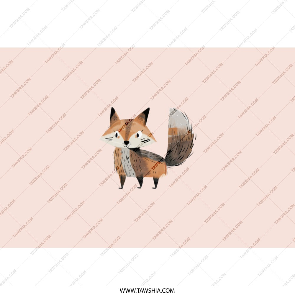 Cute Fox Tumbler, Animal Tumbler, Gift for Fox Lover, Unique Tumbler, Travel Mug, Hot or Cold Drink Tumbler, Everyday Use Tumbler - Tawshia
