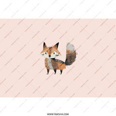 Cute Fox Tumbler, Animal Tumbler, Gift for Fox Lover, Unique Tumbler, Travel Mug, Hot or Cold Drink Tumbler, Everyday Use Tumbler - Tawshia