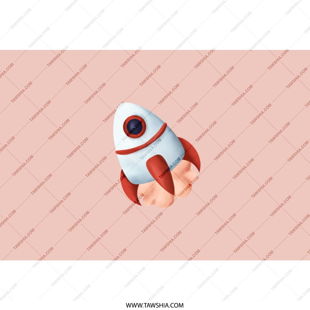 Rocket Tumbler, Space Tumbler, Kids Tumbler, Cute Tumbler, Travel Tumbler, Rocket Ship Gift, Gift For Kids, Unique Tumbler Design - Tawshia
