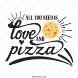 Love and Pizza Pinback Button, Foodie Button, Pizza Lover Gift, All You Need is Love, Pizza Button, Funny Pizza Pin, Pizza Fan Button - Tawshia