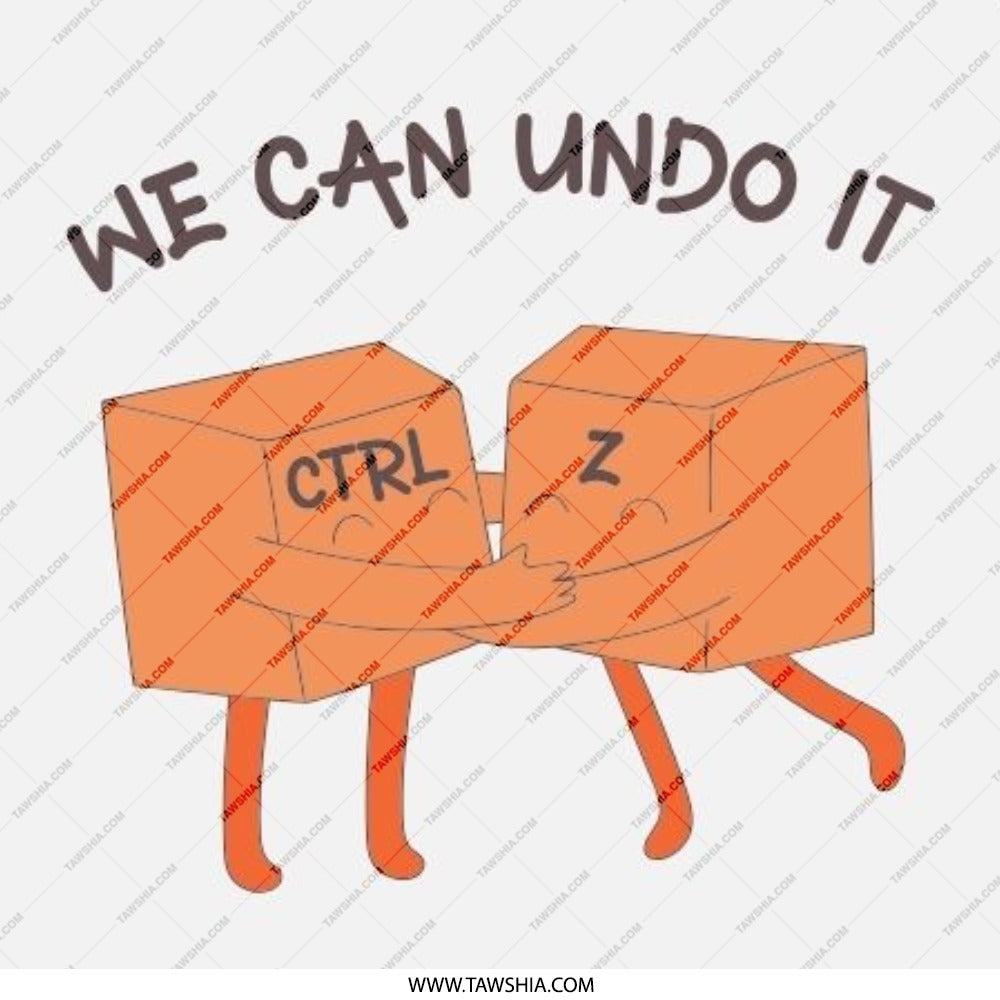 Ctrl Z Pinback Button, Undo It Button, Programmer Gift, Cute Button, Funny Button, Geek Gift, We Can Undo It, Computer Gift - Tawshia