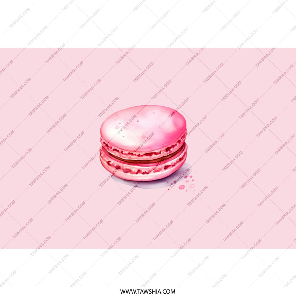 Pink Macaron Tumbler, Sweet Treat Tumbler, Pastry Lover Gift, Foodie Tumbler, Delicious Dessert Tumbler, Stainless Steel Tumbler - Tawshia