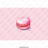 Pink Macaron Tumbler, Sweet Treat Tumbler, Pastry Lover Gift, Foodie Tumbler, Delicious Dessert Tumbler, Stainless Steel Tumbler - Tawshia