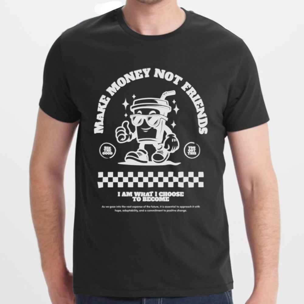 Make Money Not Friends Graphic T-Shirt product